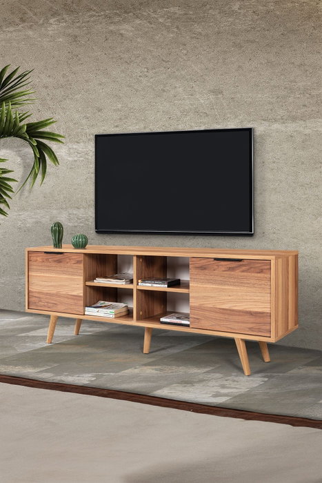 Hanah Home Sina 3620 Soporte para TV Nogal